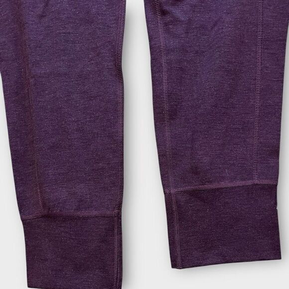 Betabrand Women’s XL Long Purple Ankle Leggings Stretch Athletic Leisure - Picture 5 of 9